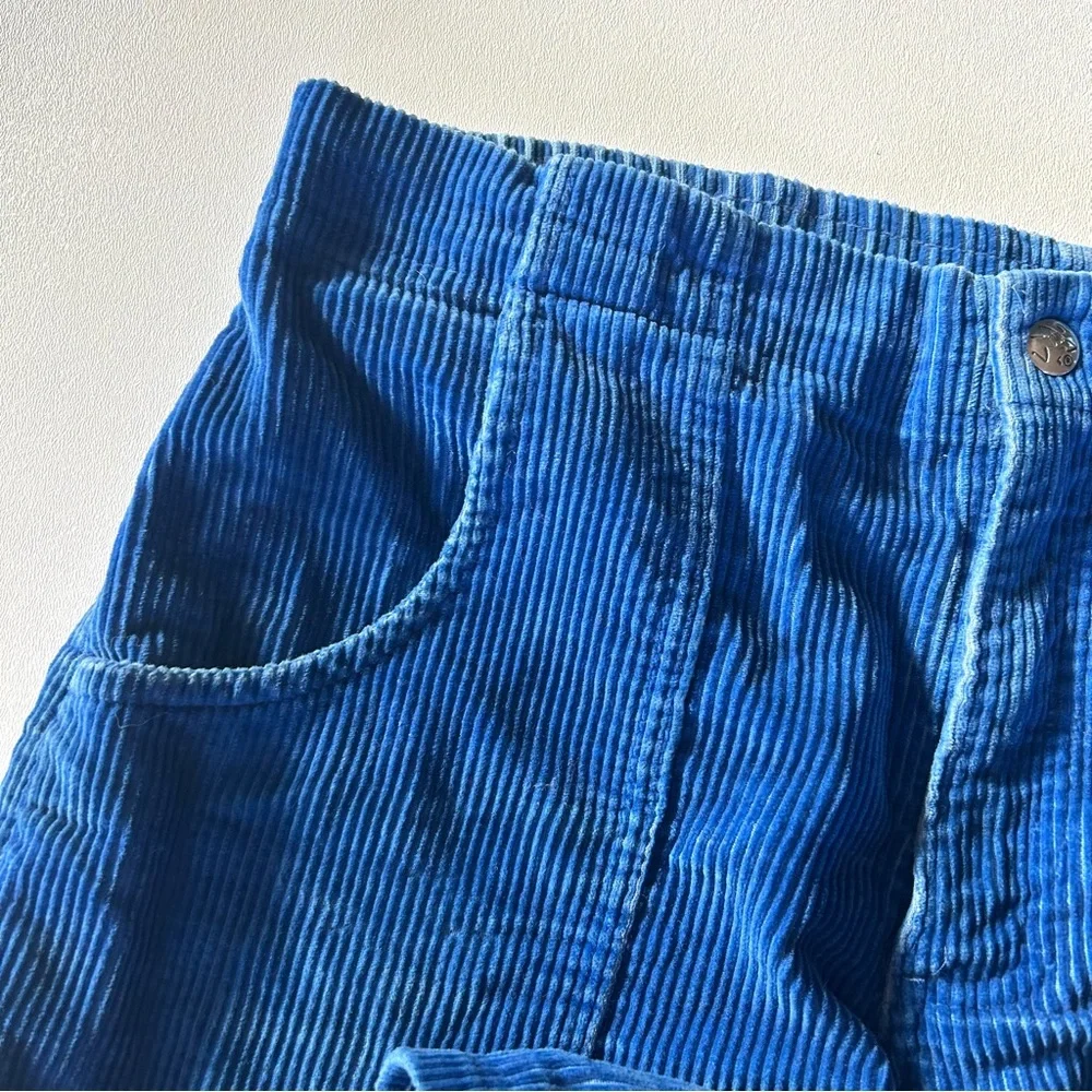 Vintage OP Ocean Pacific blue corduroy shorts 33 - Picture 8 of 15